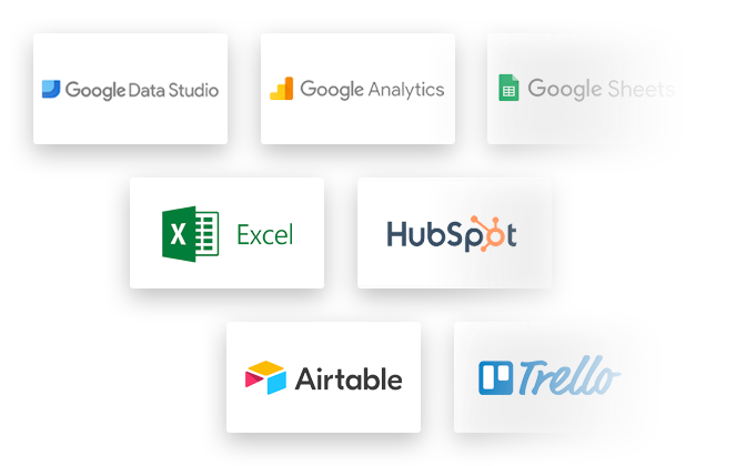 Plateforme connectée à +2000 applications